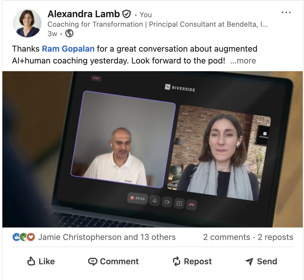 LinkedIn post