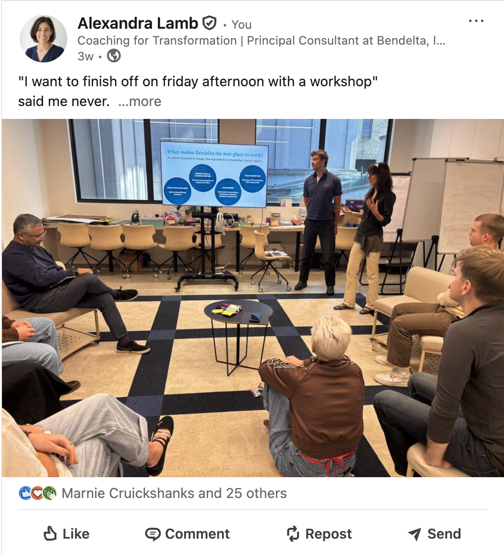 LinkedIn post